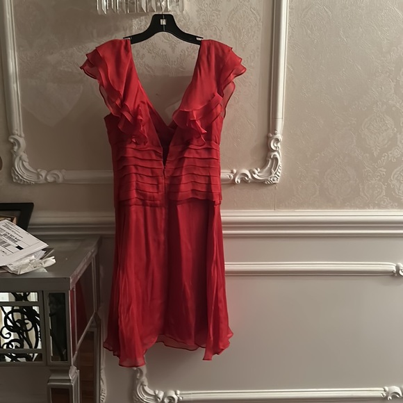 Bebe layered chiffon dress - Picture 2 of 3